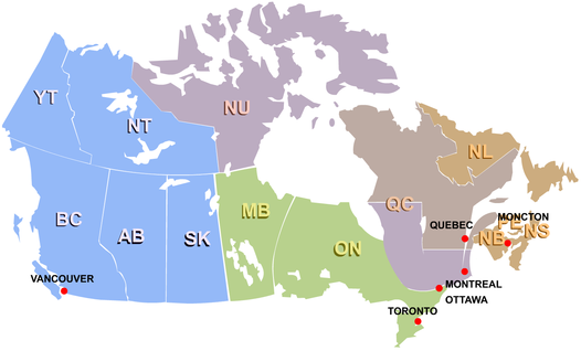 La représentation française au Canada